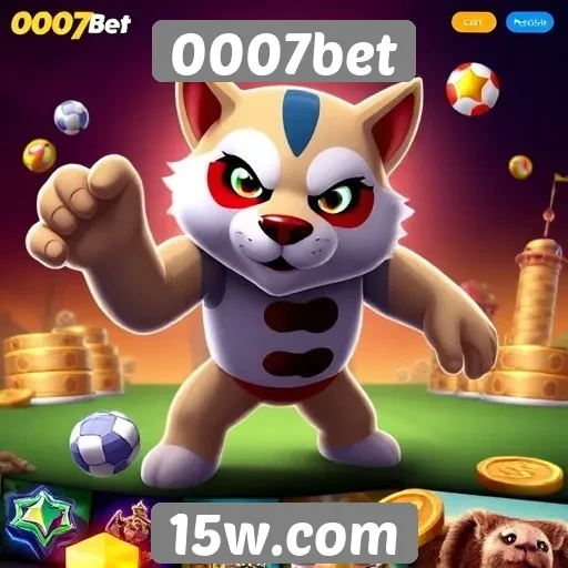 Variedade de jogos disponíveis na plataforma 0007bet